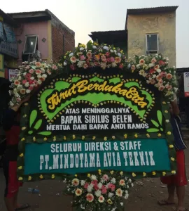 Bunga Papan Duka Cita di BekasiBKS BP DC 801