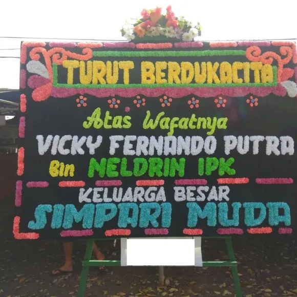 Bengkulu Kota Bunga Papan Duka Cita Di Bengkulu Kota<br>BKL BP DC 501 1 bunga_papan_duka_cita_bengkulu