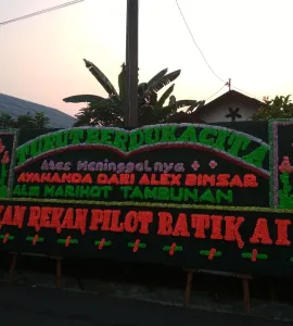 Binjai Bunga Papan Duka Cita di Binjai BNJI BP DC 501