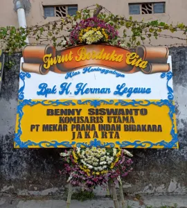 Yogyakarta Bunga Papan Duka Cita di YogyakartaYOGY BP DC 601