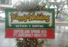 Cibinong Bunga Papan Happy Wedding di Cibinong<br>CBNG BP HW 501 1 bunga_papan_happy_wedding_cibinong_2