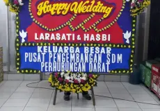 Jakarta Bunga Papan Happy Wedding Jakarta<br>JKT BP HW 801 1 bunga_papan_happy_wedding_jakarta_800